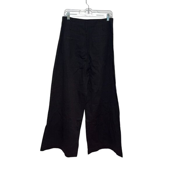 NWT Carmar Los Angeles Black High-Waisted Outdoor Wide-Leg Pants Women's Size 12 - Picture 2 of 12